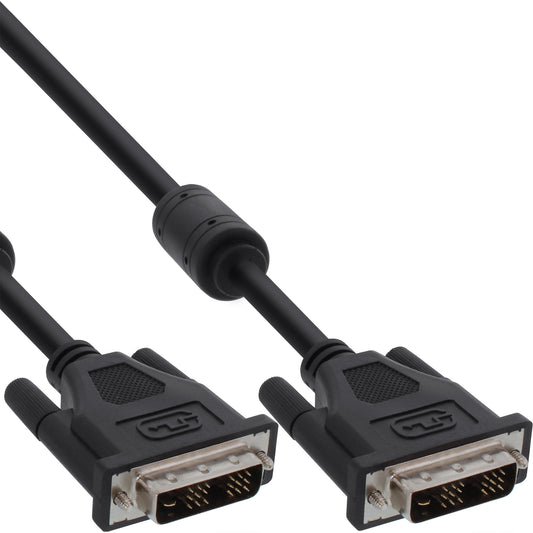 DVI-D cable 18+1 M/M, Single Link, 2 ferite cores