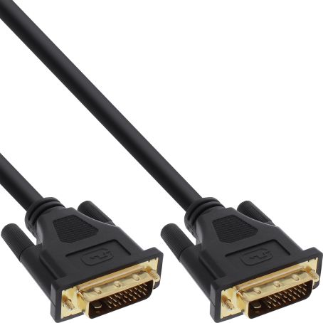 כבל DVI-D Premium 24+1 M/M, Dual Link, מצופה זהב