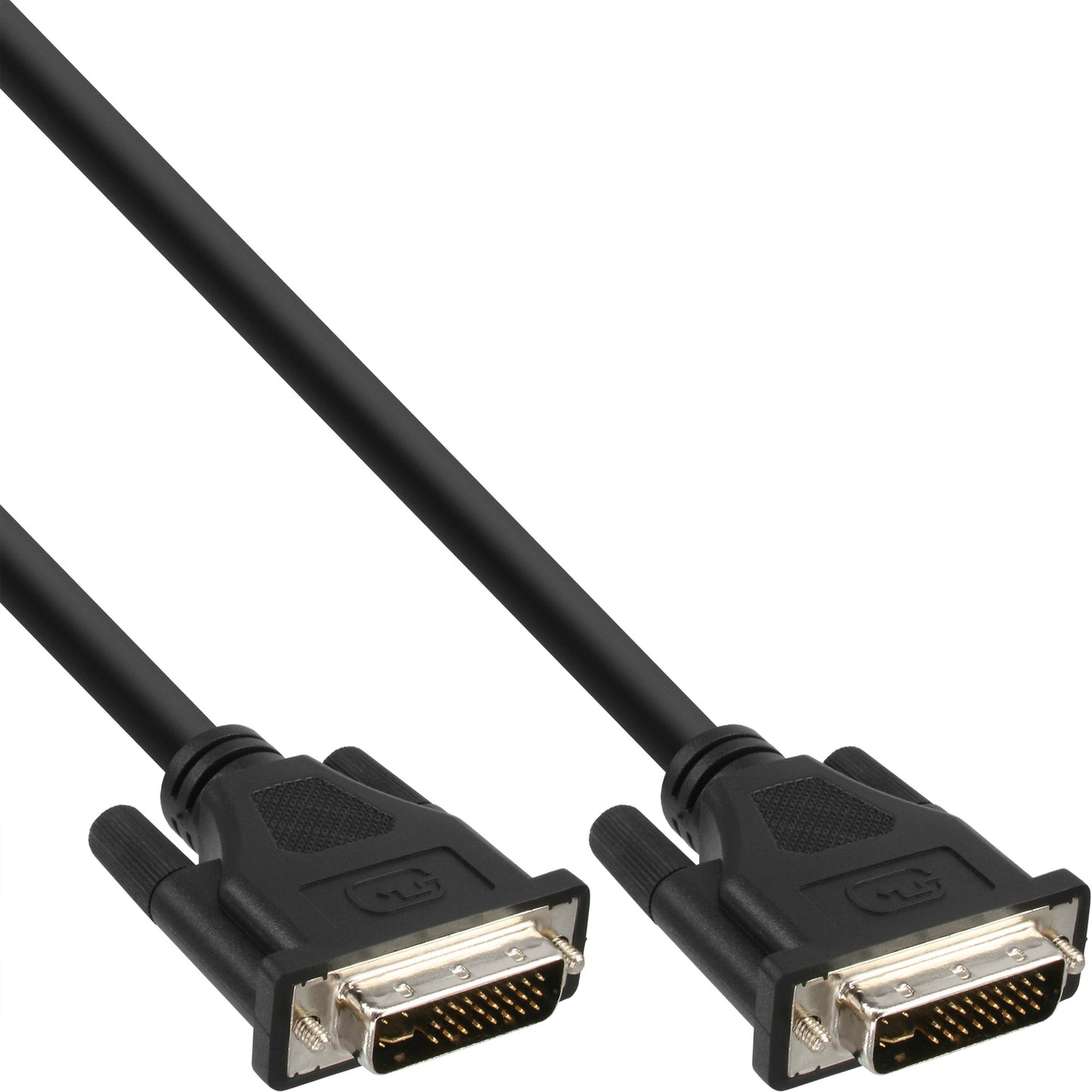 DVI-I cable, digital/analog, 24+5 M/M, Dual Link, w/o ferrites